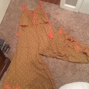 Free People 2-piece Hearts Rising Set Size XS